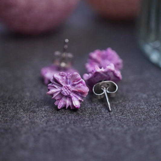 Kleine Ohrringe in Blumenform 'Gänseblümchen' (Crisy)