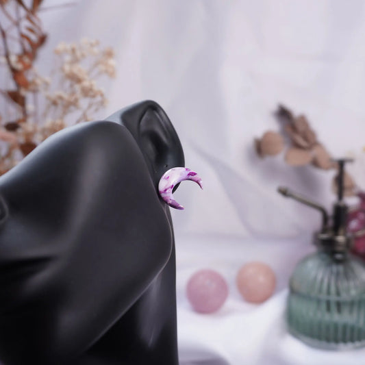 Ohrringe in Mondform (Crisy)