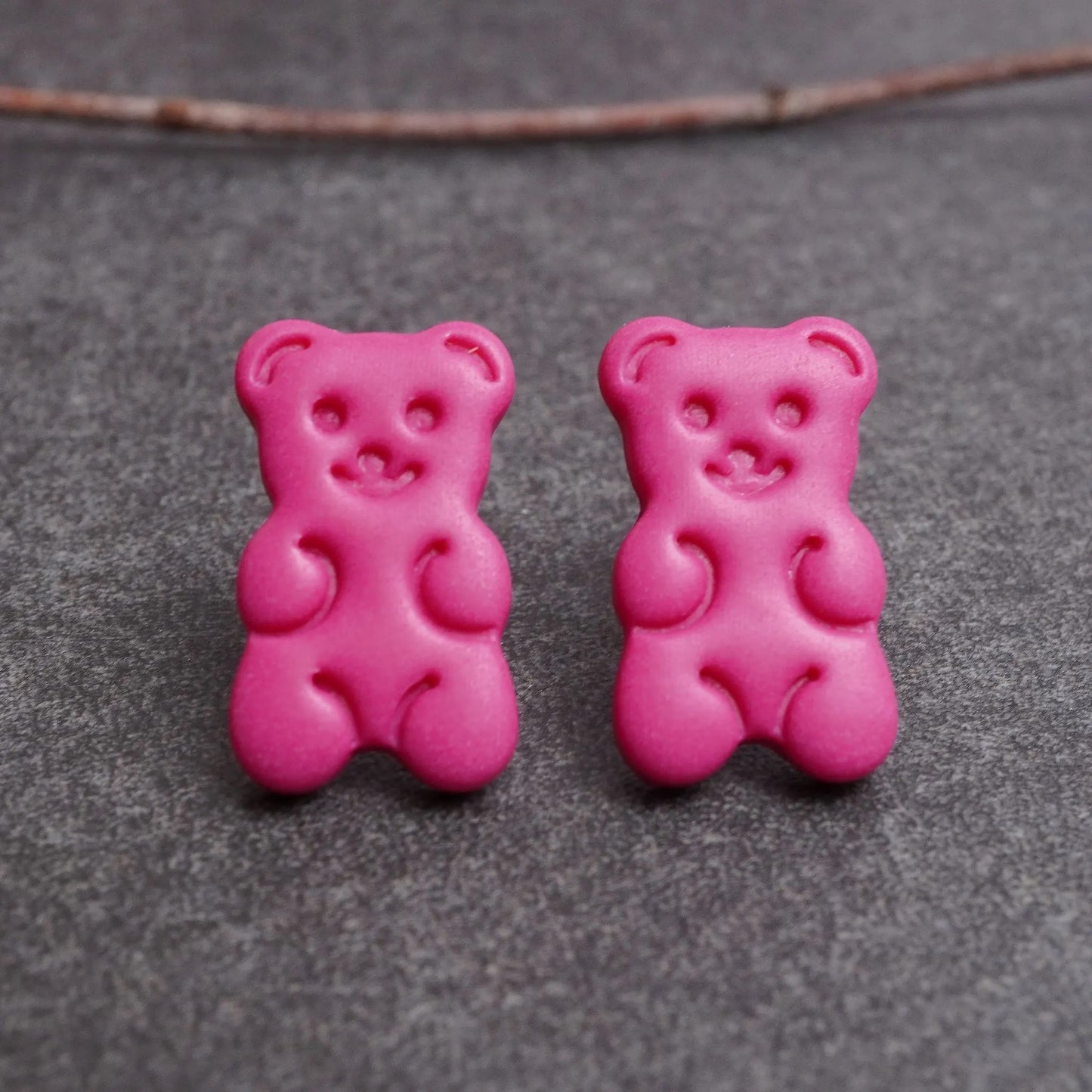 Pinke Bären Ohrringe (Basics)