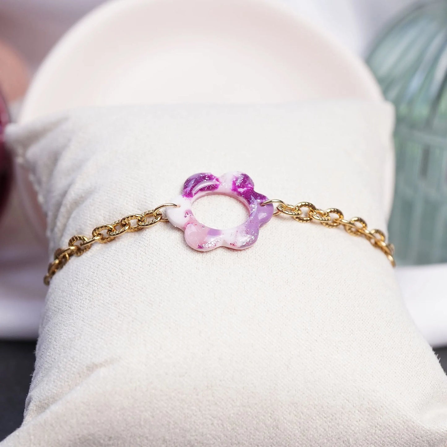 Armband mit Blumenform (Crisy)