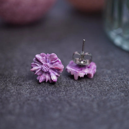 Kleine Ohrringe in Blumenform 'Gänseblümchen' (Crisy)