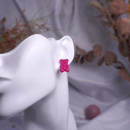 Pinke Bären Ohrringe (Basics)