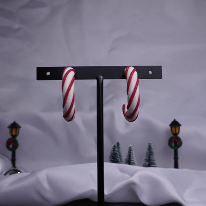 Kreisförmige Ohrringe (X-Mas)