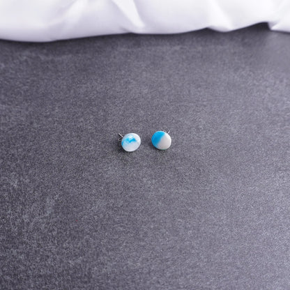 Kleine runde Ohrringe (X-Mas)