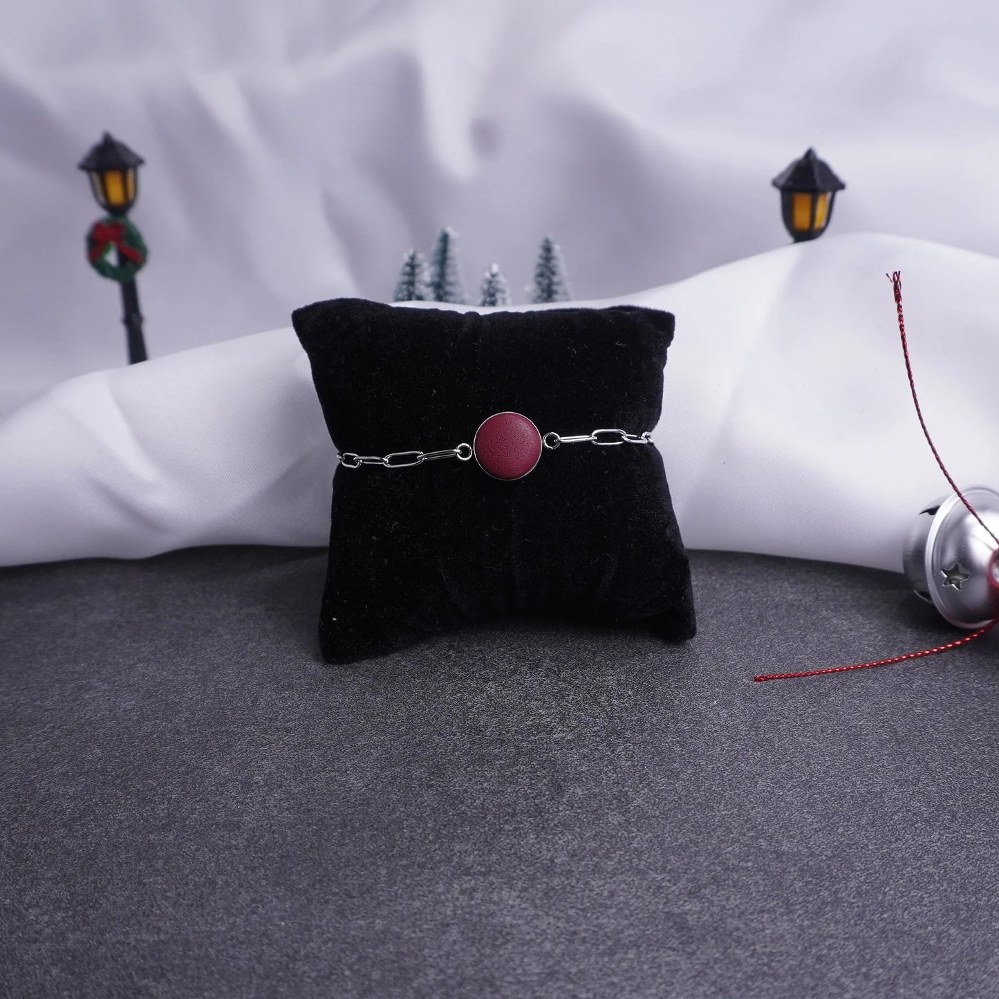 Mattes rundes Armband (X-Mas)